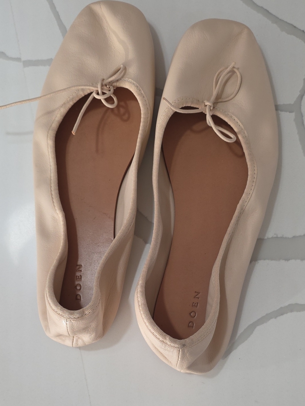 Doen Fifi Ballet Flats- 100% Nappa Leather